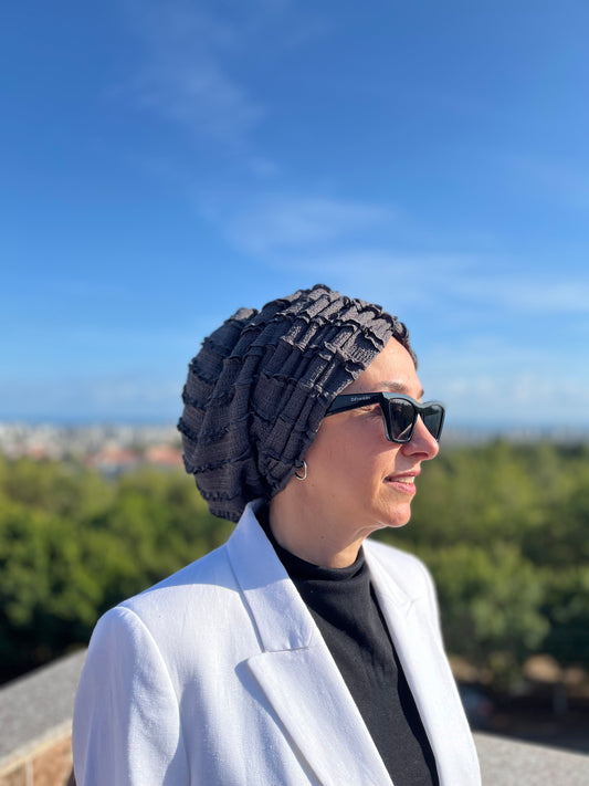 ANTRASİT BÜRÜMCÜK BÜZGÜLÜ BONE
