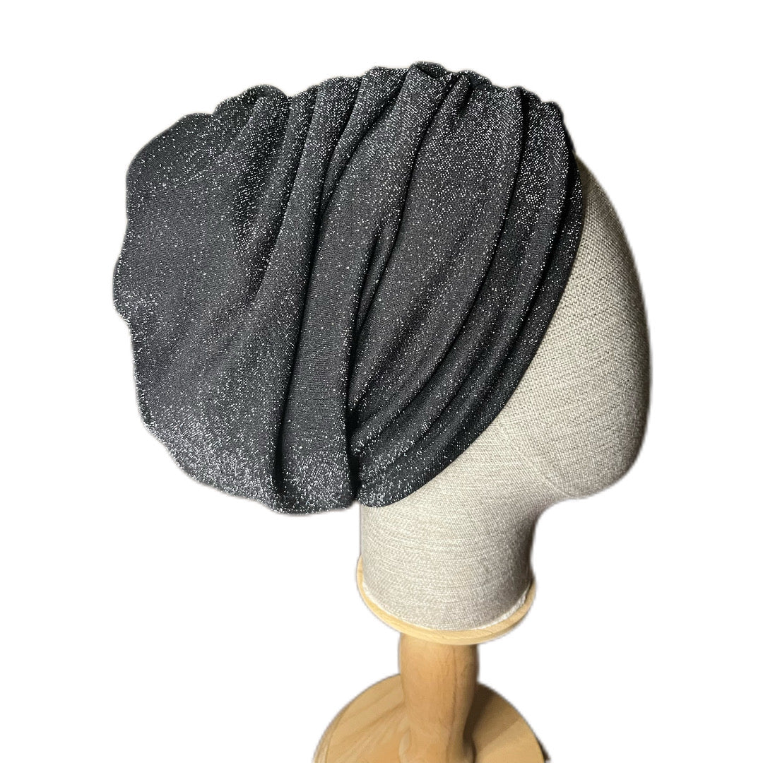 SİYAH SİMLİ SANDY BÜZGÜLÜ BONE