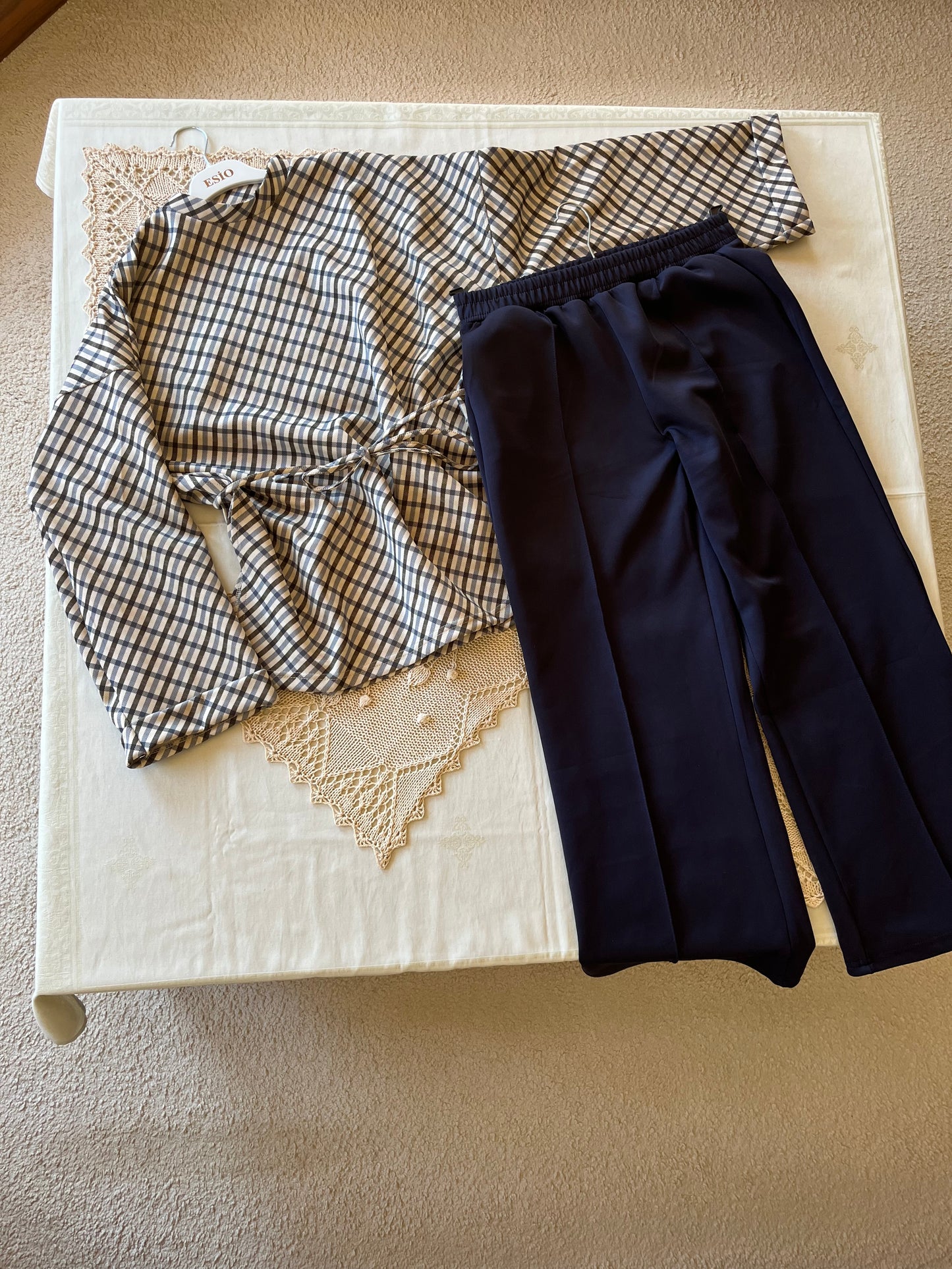 EKOSE DESENLİ SCUBA TAKIM - LACİVERT