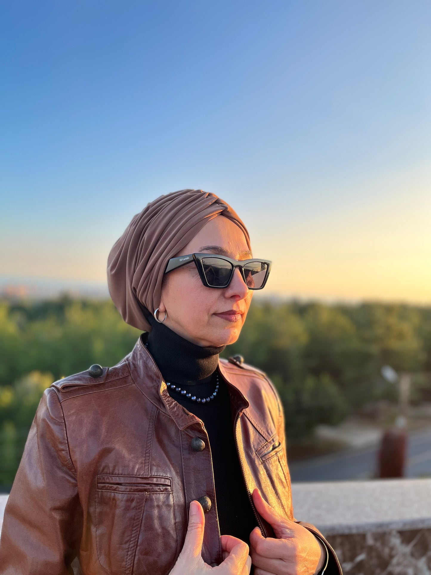 AÇIK KAHVE SANDY BÜZGÜLÜ BONE