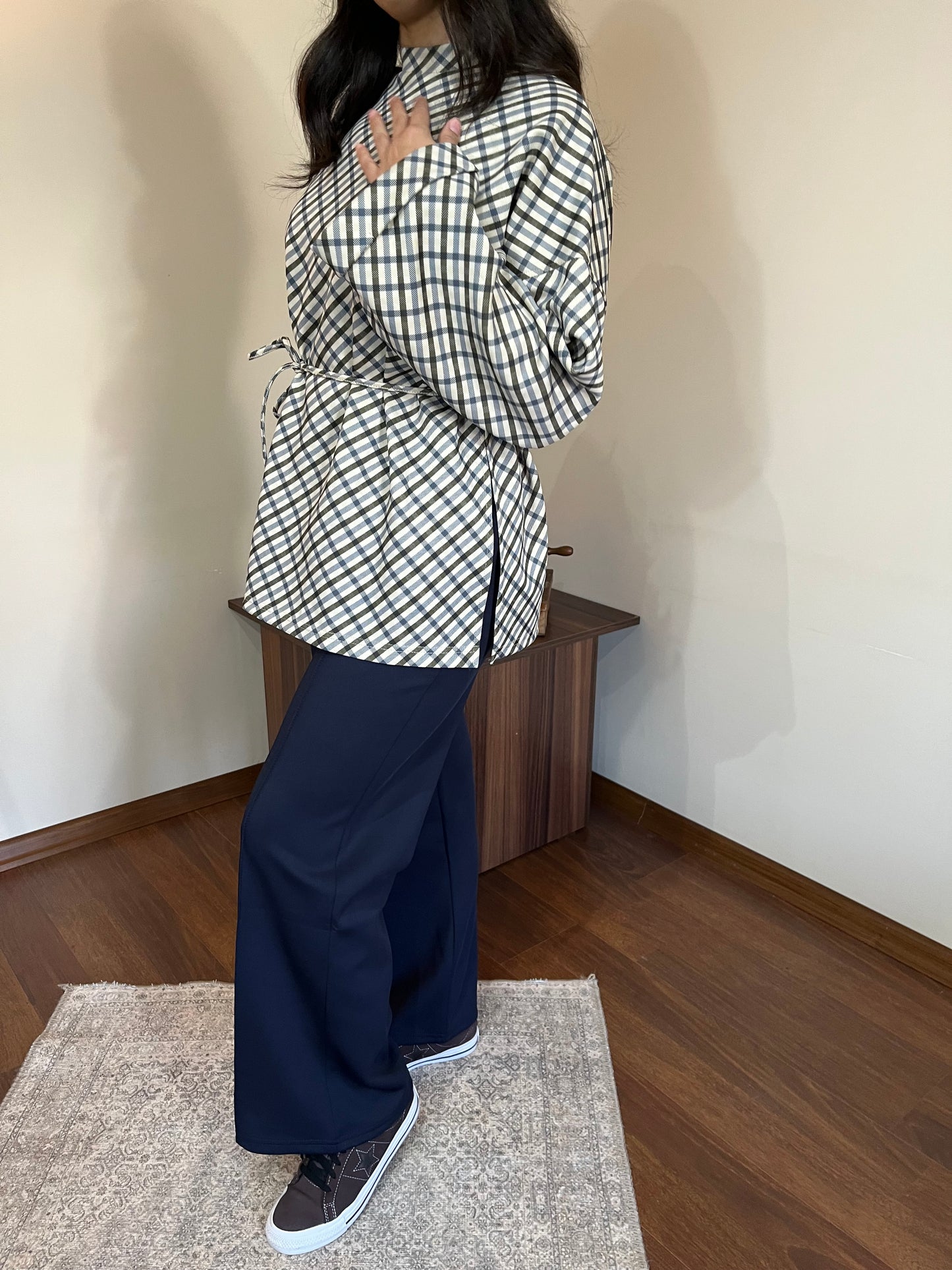 EKOSE DESENLİ SCUBA TAKIM - LACİVERT