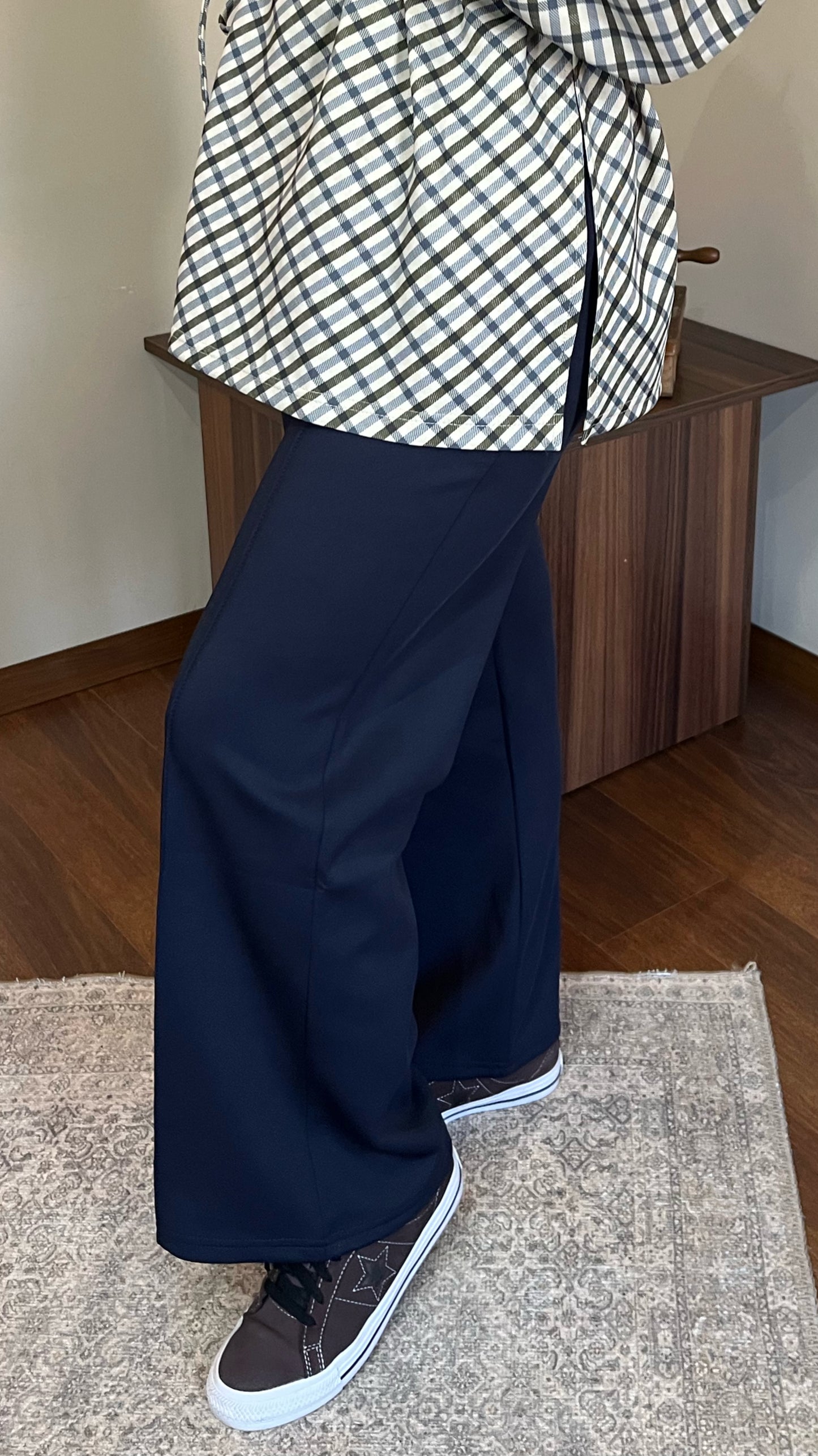 EKOSE DESENLİ SCUBA TAKIM - LACİVERT