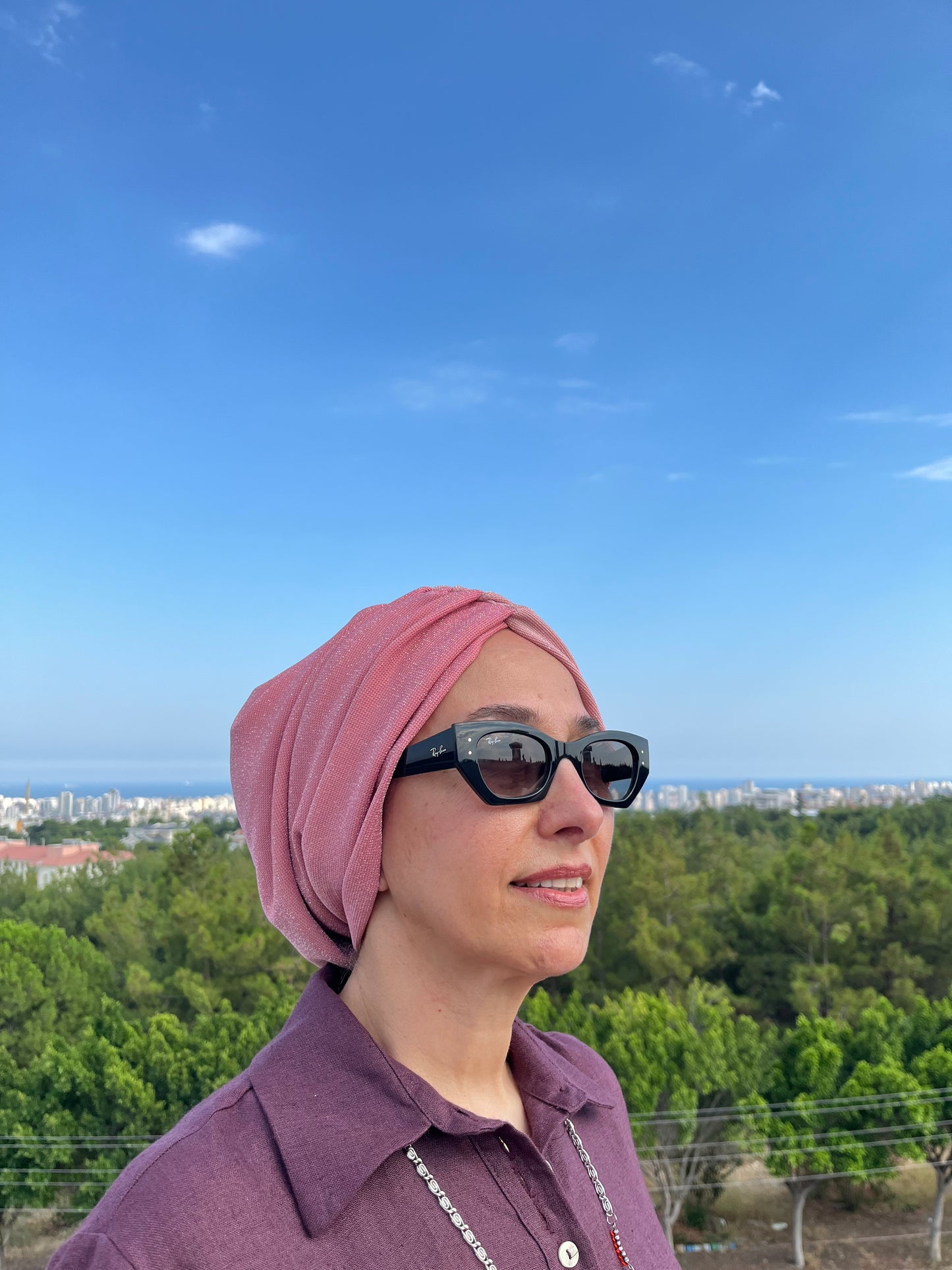 AÇIK PEMBE SİMLİ RENK GEÇİŞLİ SANDY BÜZGÜLÜ BONE