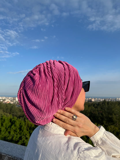 PEMBE FİTİLLİ SANDY BÜZGÜLÜ BONE
