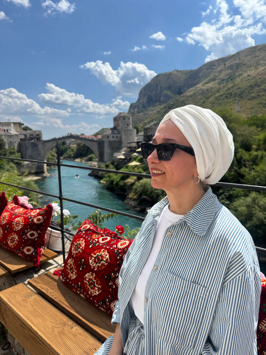 BEYAZ BÜRÜMCÜK BÜZGÜLÜ BONE