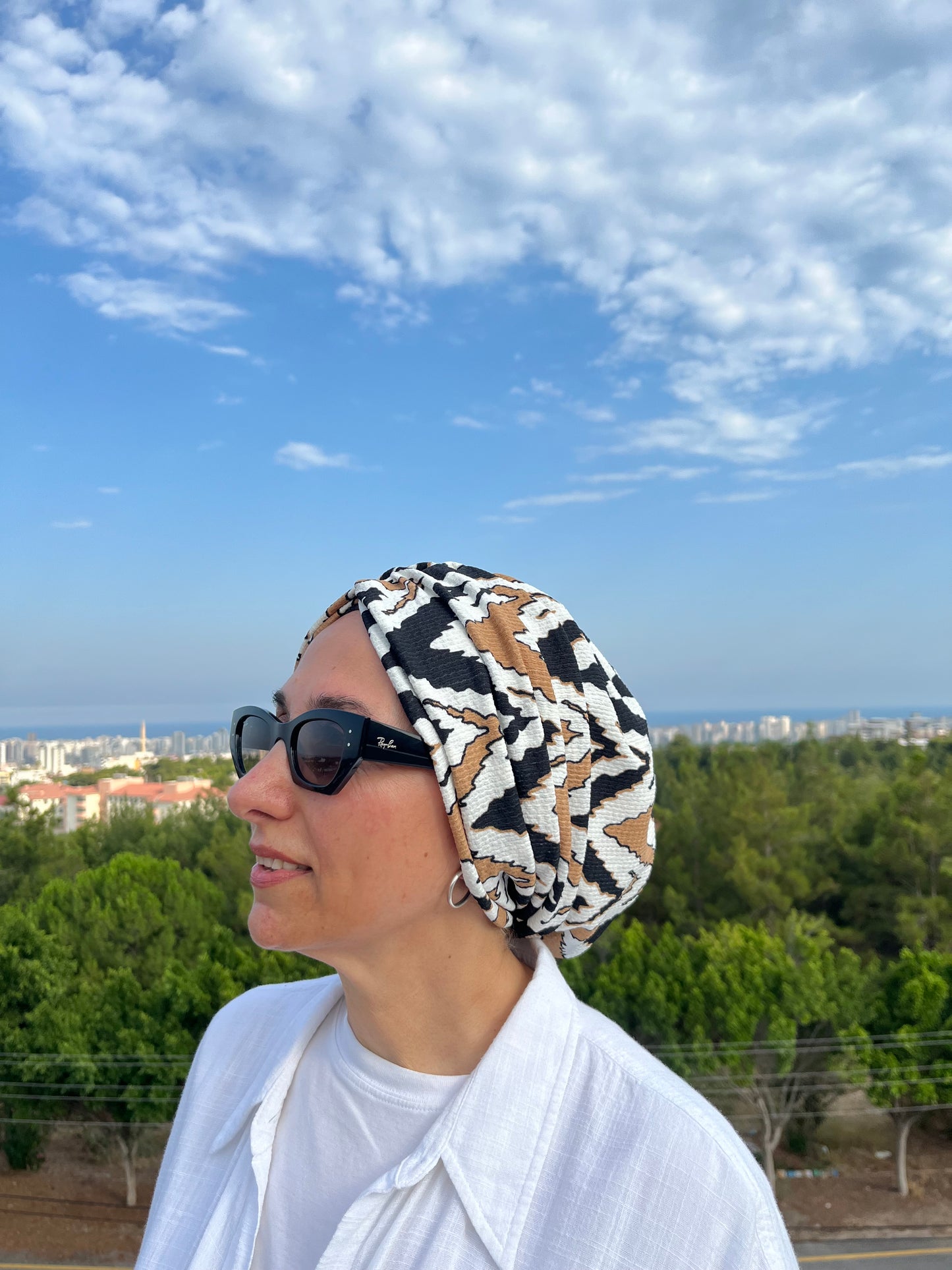 VİZON ZİGZAG BÜRÜMCÜK BÜZGÜLÜ BONE