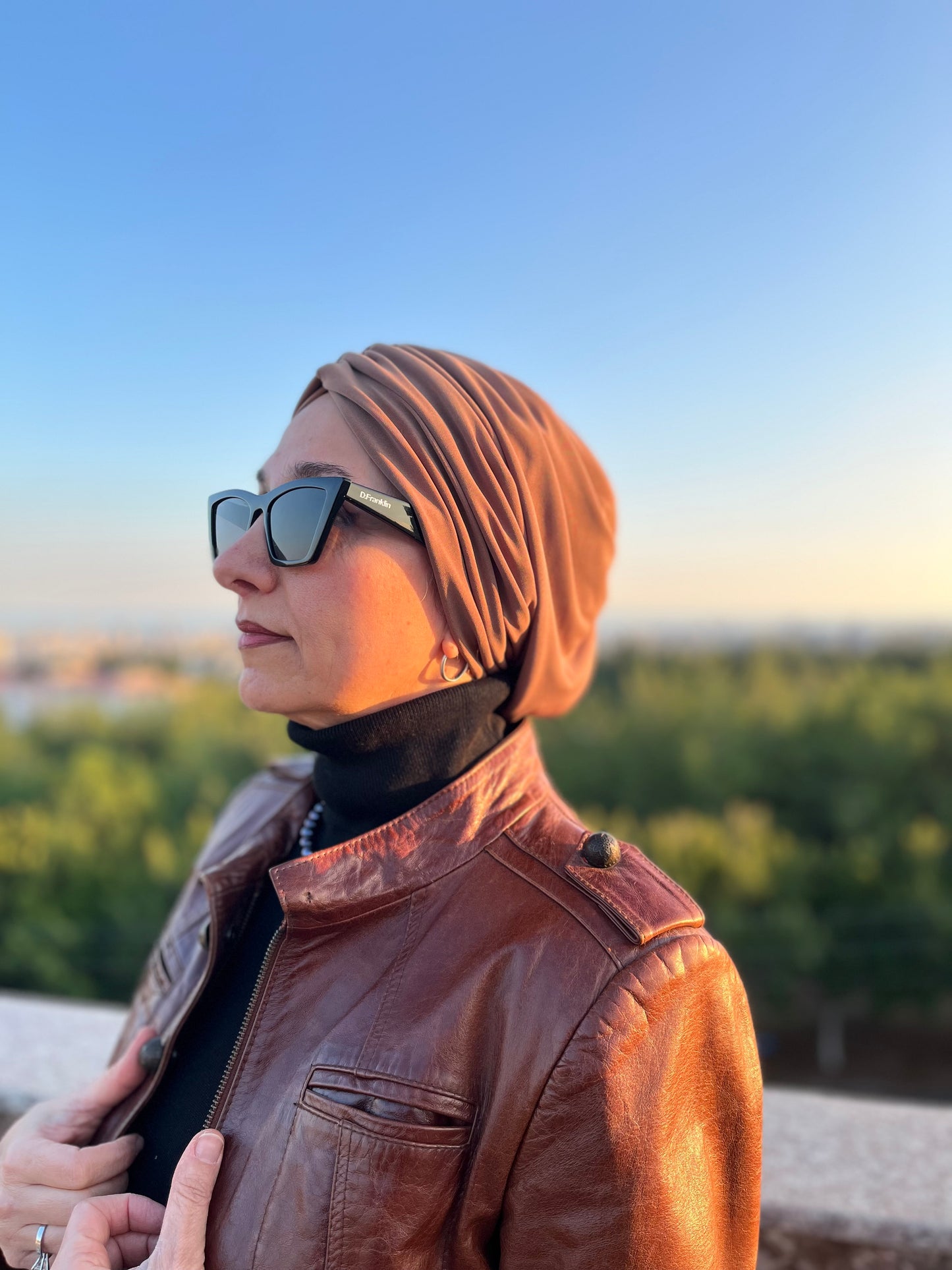 AÇIK KAHVE SANDY BÜZGÜLÜ BONE