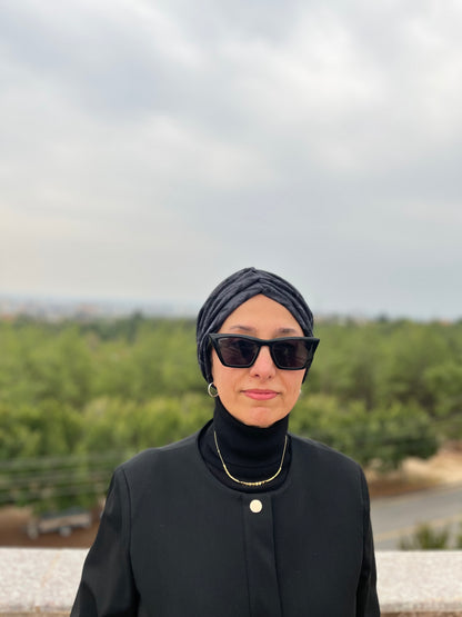 GRİ JAKARLI BÜZGÜLÜ BONE